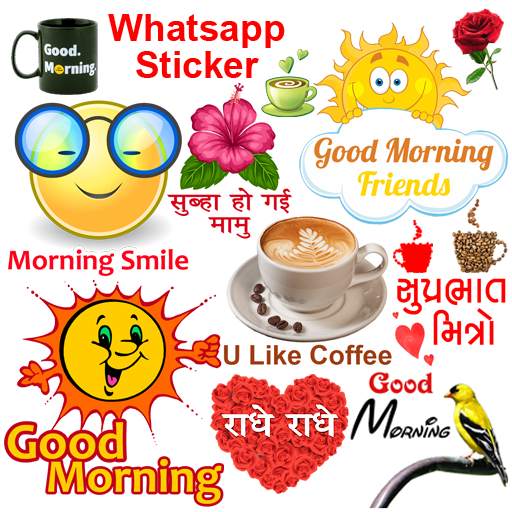 Good Morning Sticker For Whats 1.0.8
