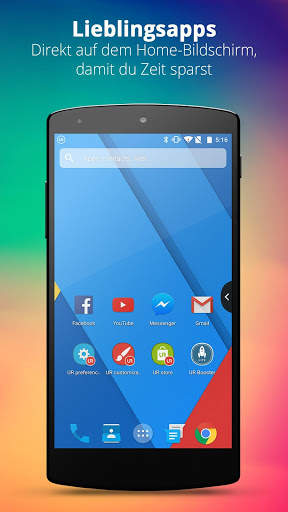 UR 3D Launcher—Personalisieren screenshot 2