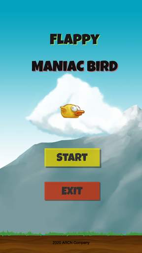 Flappy Maniac Bird screenshot 1