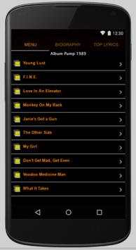 Aerosmith Full Album Lyrics screenshot 2