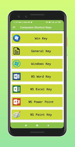 Computer Shortcut Key - Keyboard Shortcut Key screenshot 1