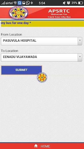 APSRTC City Bus Live Track screenshot 3
