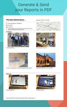 PHORY - PDF Photo Reporting for Professionals screenshot 7