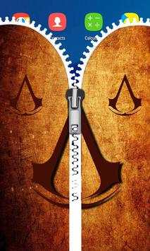 Assassin's Zip Screen Lock screenshot 4