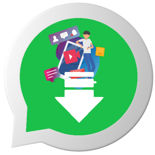 Whatsapp Status download App icon