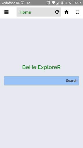 BeHe ExploreR Web Browser screenshot 1