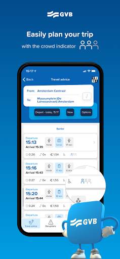 GVB travel app screenshot 5