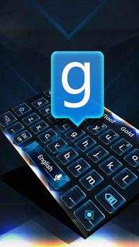 Hi tech keyboard theme 2 تصوير الشاشة
