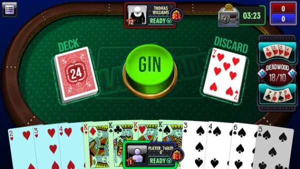 Gin Rummy Online screenshot 1
