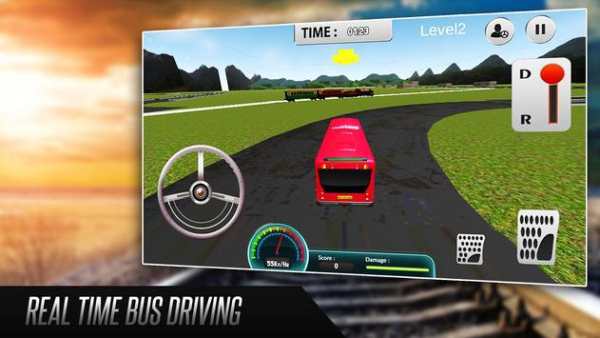 Bus Train Driving Simulation screenshot 3
