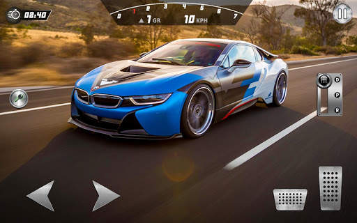 I8 Super Car: Crazy City Drift, Drive and Stunts screenshot 1