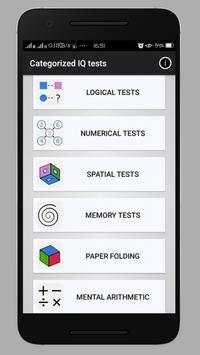 IQ Tests Games screenshot 1
