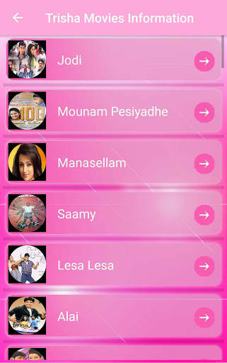 Trisha wallpapers HD-movies list,puzzle 2 تصوير الشاشة