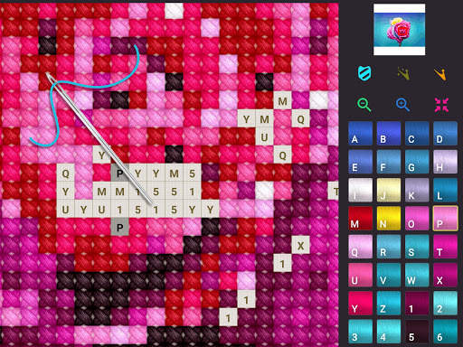 Cross Stitch: Color by Number 12 تصوير الشاشة