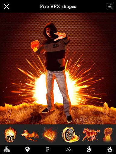 FireFly - Fire Photo Editor VFX Movie Effects screenshot 4