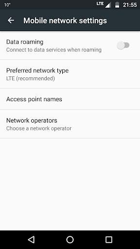 2G-3G-4G Shortcut screenshot 1