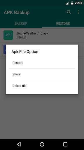 APK Backup screenshot 5