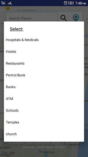 Maps Application screenshot 3