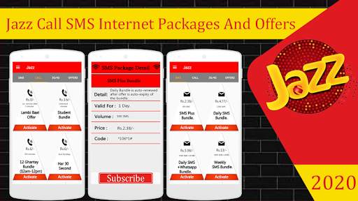 All Sim Network Packages Pakistan 2020 screenshot 2