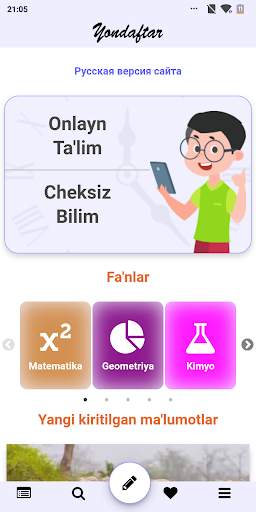 YONDAFTAR.UZ - ONLAYN VIDEO DARSLAR VA KITOBLAR screenshot 3