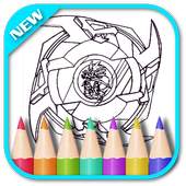 Coloring BeyBlade 1.0