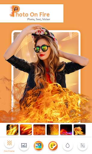 Photo On Fire - Fire Photo ,Text, Sticker 🔥🖼️ screenshot 2