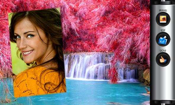 bingkai foto air terjun screenshot 4