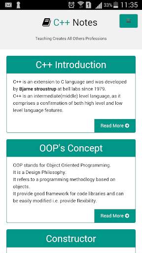 C   Tutorials screenshot 1