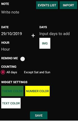 Day Countdown - Event Countdown & Widget screenshot 5