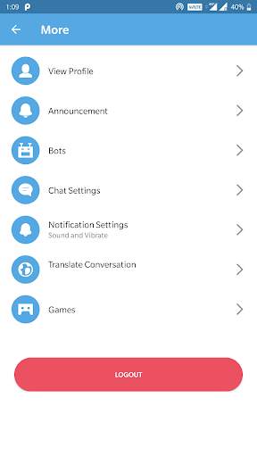 PA Messenger screenshot 4