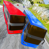 Offroad Passenger Bus Death Racing icon