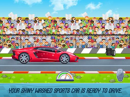 Kids Sports Car Wash Cleaning Garage screenshot 3