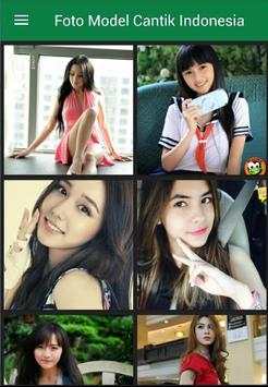 Foto Model Cantik Indonesia screenshot 1