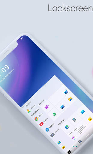 WinUi Light Dark  EMUI 9/10 Theme 1 تصوير الشاشة