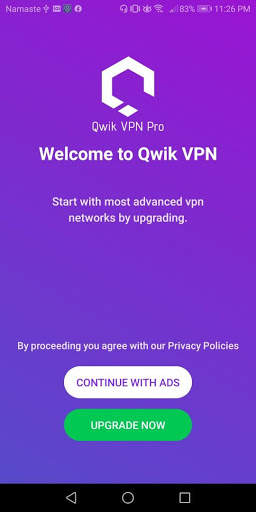 Qwik VPN Pro screenshot 2