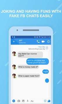 Funny chats - fake messenger screenshot 5
