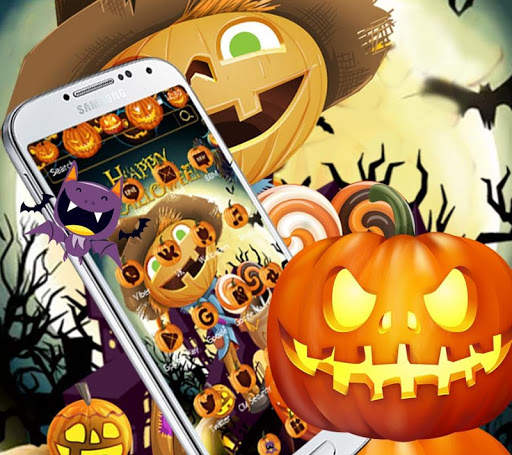Halloween Pumpkin Castle theme 3 تصوير الشاشة