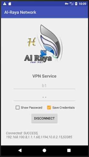 AL-Raya Network VPN screenshot 2