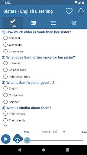 Listen English Daily Practice screenshot 1