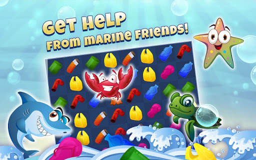 Ocean Sweep: Fun Match 3 Games for Ocean Cleanup. screenshot 14