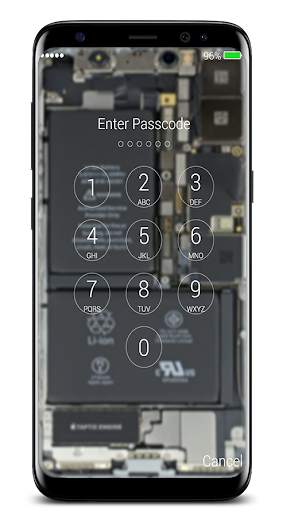 Transparent Lock Screen 2 تصوير الشاشة