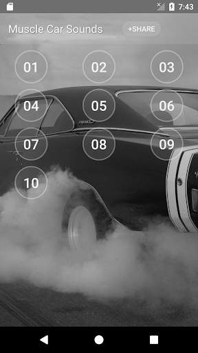 Muscle Car Sounds स्क्रीनशॉट 1