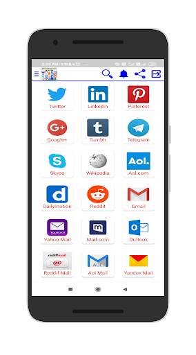 All Social Networks in One App screenshot 1