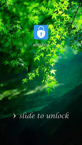AppLock Theme Natural screenshot 3