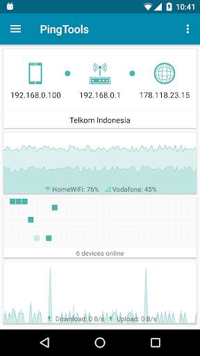 PingTools Network Utilities screenshot 1