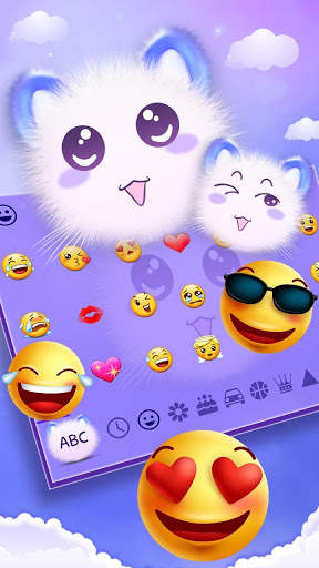 Cute Kitty Kawaii Keyboard screenshot 3