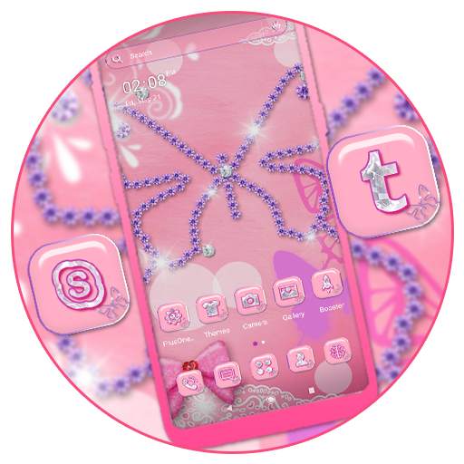 Diamond Butterfly Launcher Theme 1.0