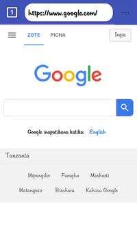 TZ Browser screenshot 1