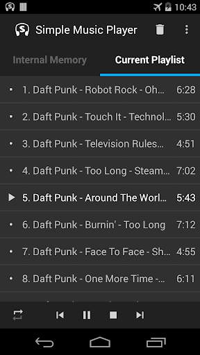 Simple Music Player screenshot 3