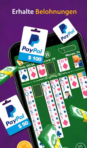 Solitaire - Geld verdienen screenshot 4